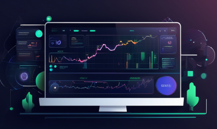 Create an image featuring a sleek, modern digital interface showcasing the features of the Bitget Exchange platform. The image should include a professional trader analyzing charts on multiple devices such as a laptop, tablet, and smartphone. Features like high-security measures, diverse cryptocurrency options, and user-friendly interfaces should be highlighted. The background should subtly include elements related to blockchain and digital currency symbols to emphasize the crypto trading aspect.